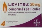Левитра 20 мг